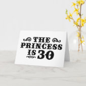 30ste Verjaardag Kaart (Gele Bloem)