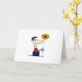 30ste Verjaardag Kaart (Gele Bloem)