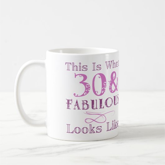 30ste verjaardag voor haar koffiemok (Links)