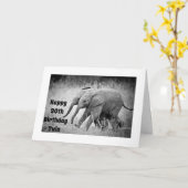 **30ste VERJAARDAG** WENS AAN MIJN ***TWIN*** Kaar Kaart (Gele Bloem)