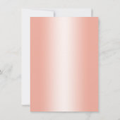 30ste verjaardagsfeestje - Roos Gold Kaart (Achterkant)