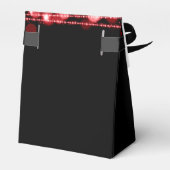 30ste verjaardagsfeestje Sparkles Red Bedankdoosjes (Achterkant)