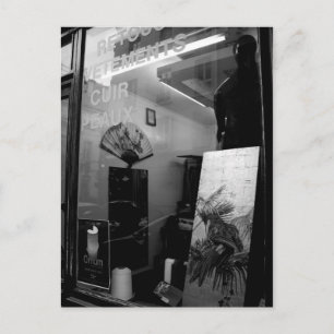 30ter Rue Gassendi Paris Black White Briefkaart