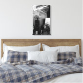 30ter Rue Gassendi Paris Black White Canvas (Insitu (Slaapkamer))