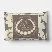 30th/12th Pearl Floral Print Cut Naaizak Etui (Achterkant)