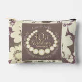 30th/12th Pearl Floral Print Cut Naaizak Etui (Voorkant)