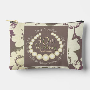 30th/12th Pearl Floral Print Cut Naaizak Etui