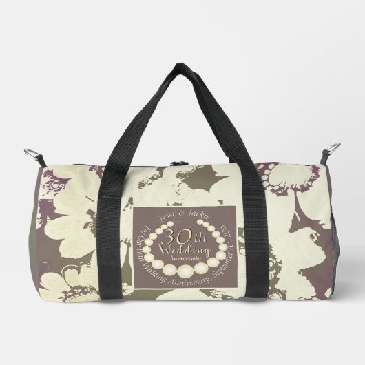 30th/12th Pearl Floral Print Cut Naaizak Plunjezak (Voorkant)