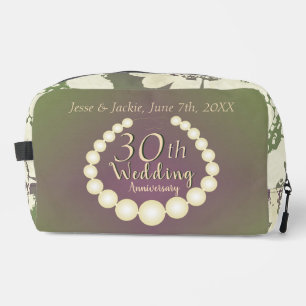 30th/12th Pearl Jubileum Print Cut Naaizak Toilettasje