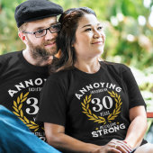 30th Anniversary Tee Gift for couples T-shirt