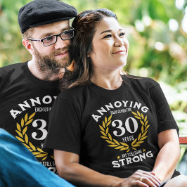 30th Anniversary Tee Gift for couples T-shirt