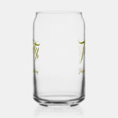 30th birthday add name date year gold template thi blikvorm glas (Links)