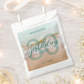 30th Birthday Beach Party Bedankzakje (Geknipt)