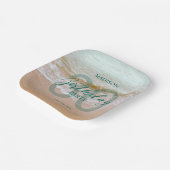 30th Birthday Beach Party Papieren Bordje (Gebogen)