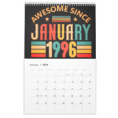 30th Birthday Calendar  Kalender (Jan 2026)