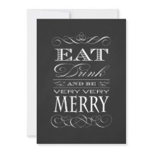 30th Birthday Dinner Party Eat Drink and be Merry