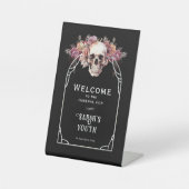 30th Birthday Funeral Welcome Reclamebord Met Voetstuk (Voorkant)