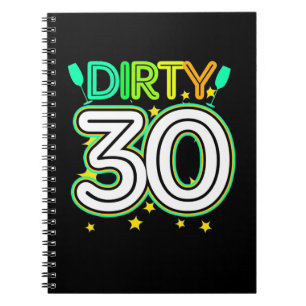 30th Birthday   Happy 30th Birthday Notitieboek