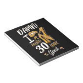 30th Birthday | I Make 30 Looks Good Notitieblok (Schuin)