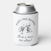 30th Birthday “Just a Tini Bit Older” Martini Blikjeskoeler (Blikje Achterkant)