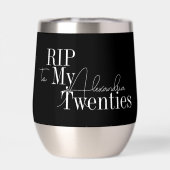 30th Birthday Party RIP 20s Black and White (Achterkant)