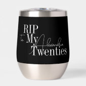 30th Birthday Party RIP 20s Black and White (Voorkant)