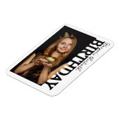 30th Birthday Photo college Party Magneet (Linkerzijde)