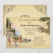 30th Birthday-uitnodiging, elke leeftijd, Fantasy  Kaart (Voorkant / Achterkant)