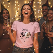 30th birthday womens tshirts thirty milestone