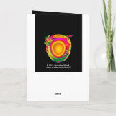 30th Funny Sci Fi Birthday Planet A02 Kaart (Achterkant)