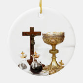 30th Ordination Jubileum Persoonlijke scripts Keramisch Ornament (Achterkant)