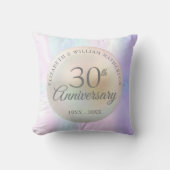 30th Wedding Jubileum Chic Beauful Pearl Kussen (Voorkant)