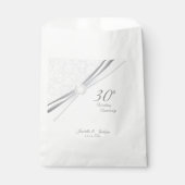  30th Wedding Jubileum Design Bedankzakje (Voorkant)