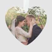 30th Wedding Jubileum Pearl Foto Keepomwille Ornament (achterkant)