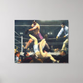 30x24 Art Sports Boxing 1924 Canvas (Voorkant)