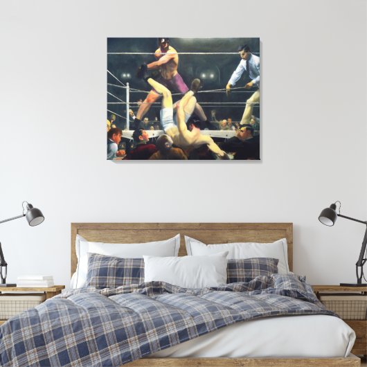 30x24 Art Sports Boxing 1924 Canvas (Insitu (Slaapkamer))
