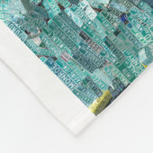 30x40 fleece deken - Straten van NT (Hoek)
