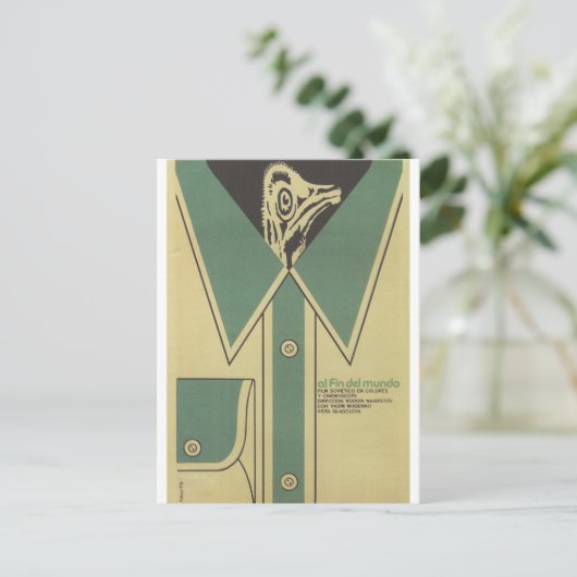 310 Het einde van de wereld - Sovjet-Unie Briefkaart (Staand voorkant)