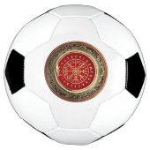 [310] Vegvisir - Viking Gold Magic Runass Voetbal (Gedraaid)
