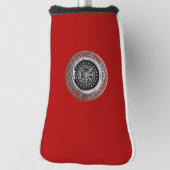 [310] Vegvisir - Viking Silver Magic Runass Golfheadcover (Draai 90)