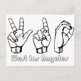 310- - West-Los Angeles Briefkaart