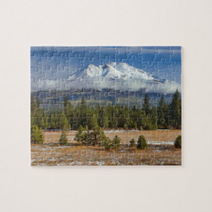 310D MOUNT SHASTA OP EEN GEBIED VAN SNEEUW LEGPUZZEL