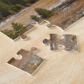 310D MOUNT SHASTA OP EEN GEBIED VAN SNEEUW LEGPUZZEL (Zijkant)