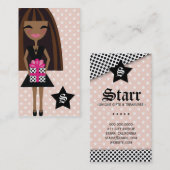 311-A. AMERIKAANS/STAR/GIFT VISITEKAARTJE (Voorkant / Achterkant)