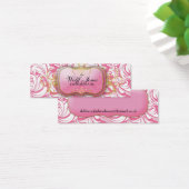 311 Aangepaste Wolff Jones Hang Label Mini Visitekaartjes (Bureau)