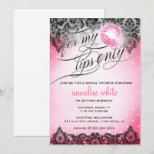 311 Alleen voor mijn lippen bachelorette Shower Kaart (Voorkant / Achterkant)