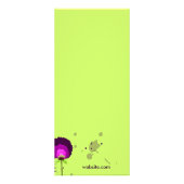 311 Alluring Allium Neon Reclamekaart (Achterkant)