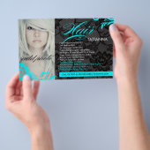 311 Aqua en Lace Hair by Flyer (Hand)
