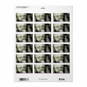 311- Baby-adreslabel Etiket (Full Sheet)