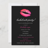 311 Bachelorette Lingerie Party Invite Kaart (Voorkant)